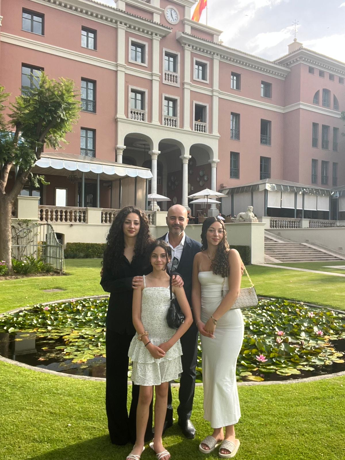 Father of three: Dani, Yuli, and Zoe